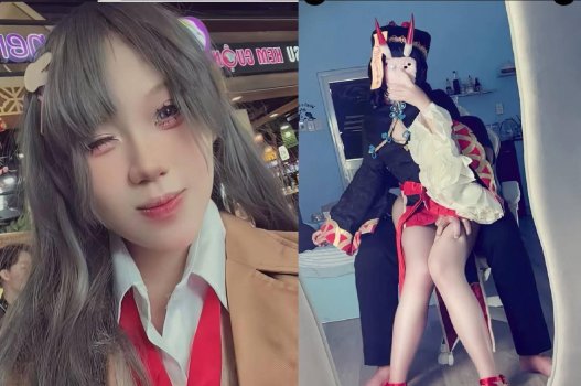 Cô gái cosplay lén lút ghi hình cảnh ân ái với bạn thân của bạn trai