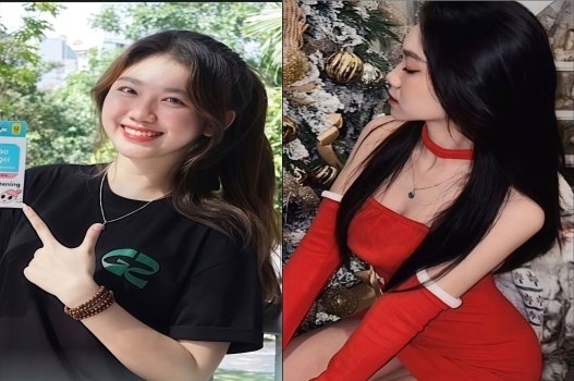 Cô gái trẻ bên bạn trai quyến rũ trong clip nóng bỏng