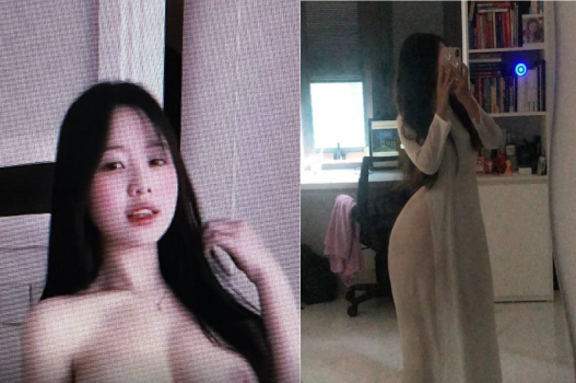 Cô gái quyến rũ nhảy múa trong cơn say đắm