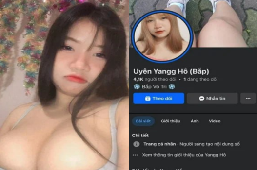 Hồ Uyên Giang vòng một khủng khiếp bức ép chim bé xíu