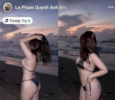 Lê Phạm Quỳnh Anh thưởng thức tác phẩm tuyệt vời