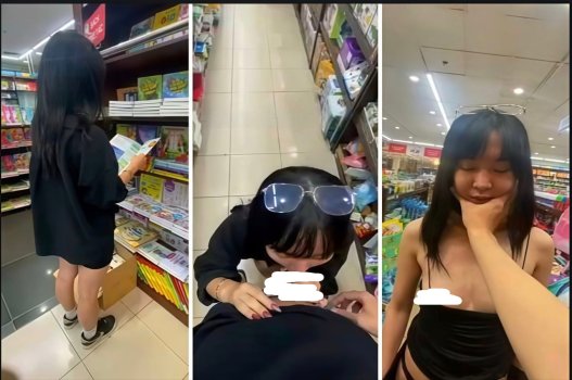 Nàng gợi cảm xuất hiện tại quán cà phê đêm