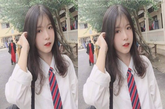 Nữ sinh BJ đa tài phục vụ bạn học