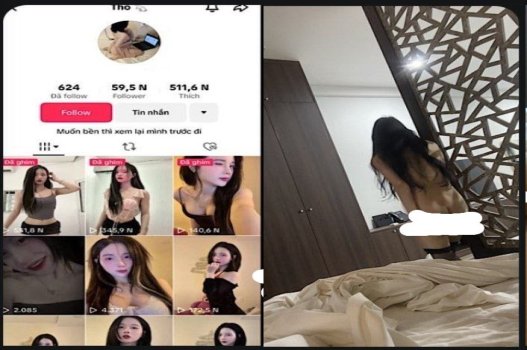 Chơi đùa TikTok chiều fan tại khách sạn